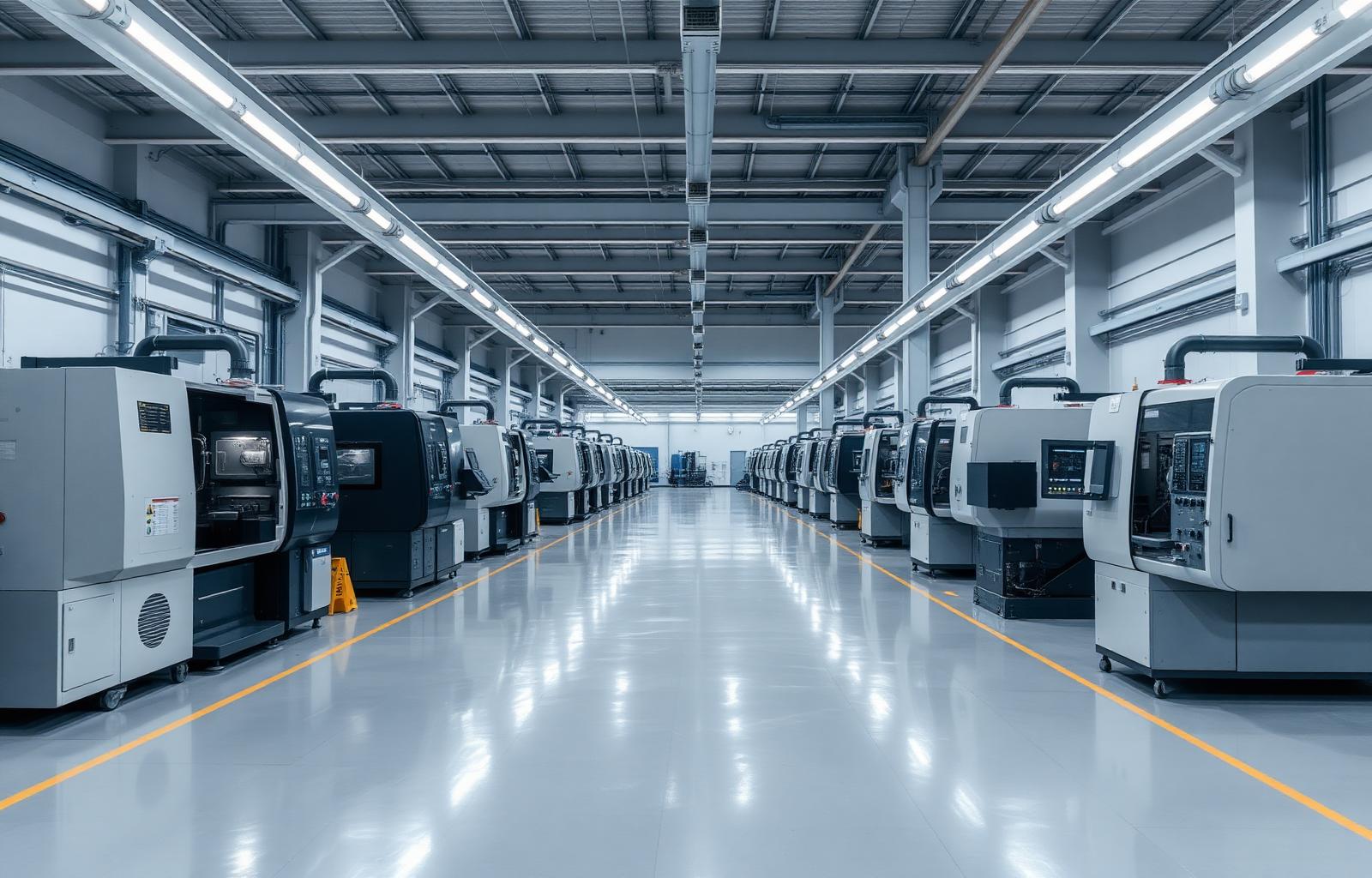 Shah Engineering workshop floor